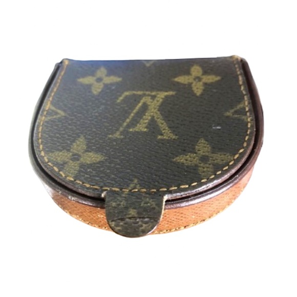 LOUIS VUITTON LV Monogram Coated Canvas Folding Coin / Pill Case - Picture 7 of 7